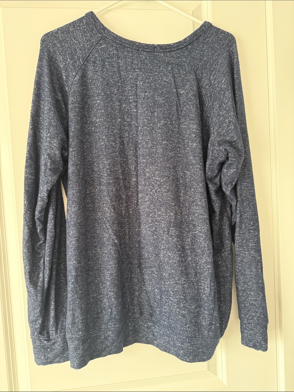 Super soft Buffalo David Bitton Heathered Navy Pullover - Picture 6 of 6